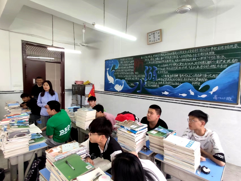 淮北第八高中积极开展防溺水安全教育活动